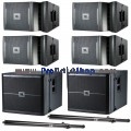 1. JBL VRX 900 Series Passive Line Array DJ PA System VRX932LA-1 VRX918S SS4BK